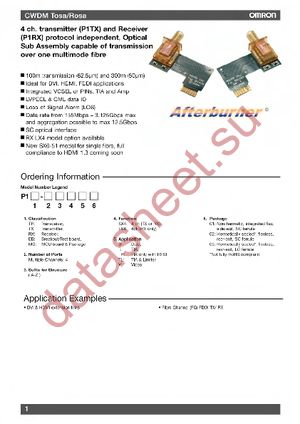 P1RX4A-SX4-V-01 datasheet  